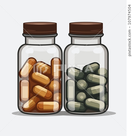 Medicine design over white background, vector illustration 10 107974504