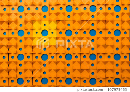 Kuznetsov applicator - multi-colored needles close-up 107975463