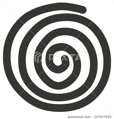 Hand-drawn whirlpool 107977910