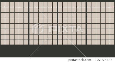 Shoji silhouette Shoji silhouette 107978482