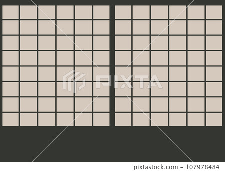 Shoji silhouette Shoji silhouette 107978484