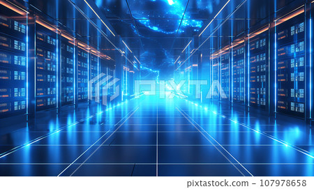 Digital/AI/Network image background material Digital/AI/Network image background material 107978658