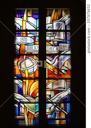 Vilnius University stained glass 107979852