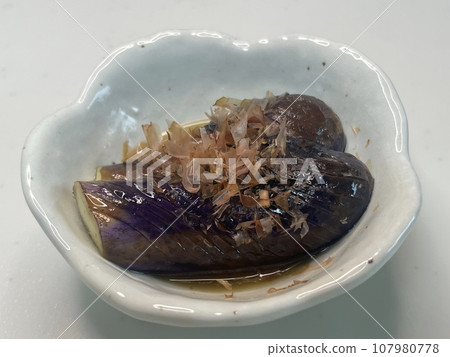 Boiled eggplant Boiled eggplant 107980778