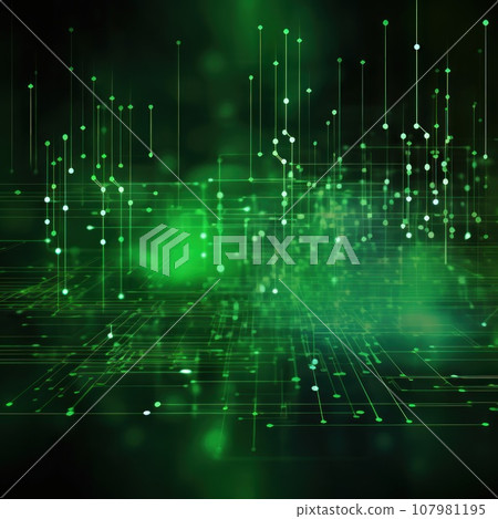 Abstract of glowing futuristic in virtual head up cyber interface concept. Background futuristic innovation of neon in back background. generative AI Abstract of glowing futuristic in virtual head up cyber interface concept. Background futuristic innovation of neon in back background. generative AI 107981195