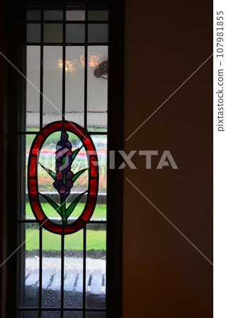 Fantastic stained glass glow Fantastic stained glass glow 107981855