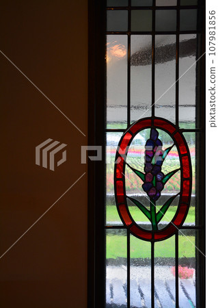 Fantastic stained glass glow Fantastic stained glass glow 107981856