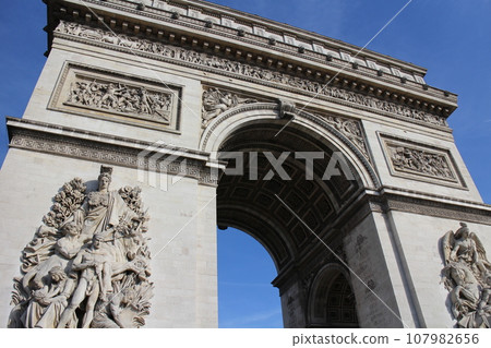 Arc de Triomphe Paris in France 107982656