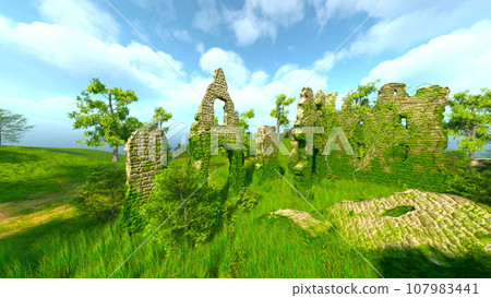 山頂的宮殿遺址 山頂的宮殿遺址 107983441