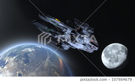 太空船和地球 太空船和地球 107984679