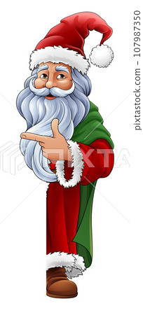 Santa Claus Father Christmas Cartoon Santa Claus Father Christmas Cartoon 107987350