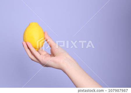Hand with Fruit Hand with Fruit 107987987