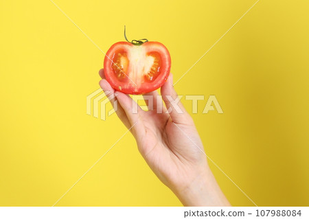 Hand with Fruit Hand with Fruit 107988084