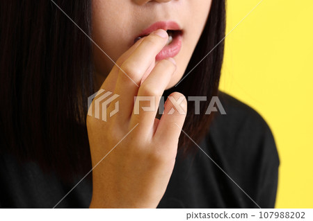 Hand with Snack Hand with Snack 107988202