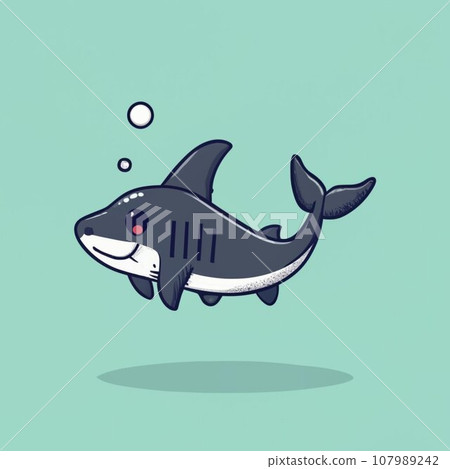 Fish vector illustration design  107989242
