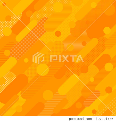 背景資料黃橙色幾何點條紋背景活動銷售背景 背景資料黃橙色幾何點條紋背景活動銷售背景 107991576