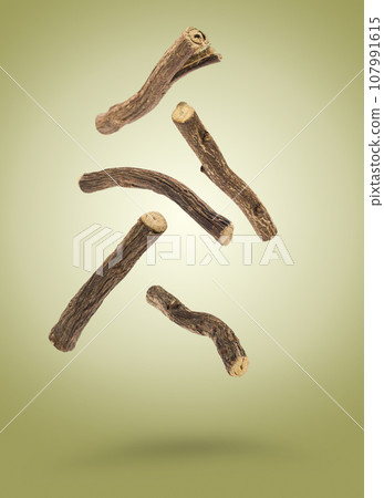 Liquorice roots Liquorice roots 107991615