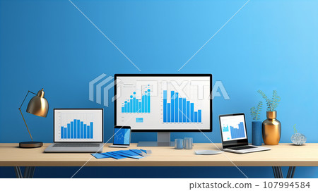 Data analysis image background material 107994584