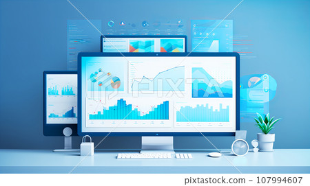 Data analysis image background material Data analysis image background material 107994607