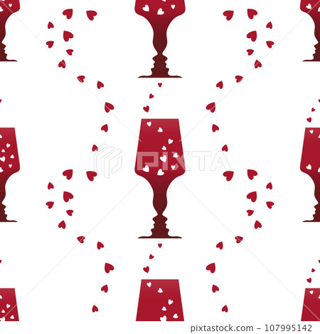 seamless paper with wine glass. vector seamless paper with wine glass. vector 107995142