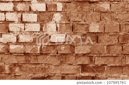 Abstract background of an old brick wall. Abstract background of an old brick wall. 107995761