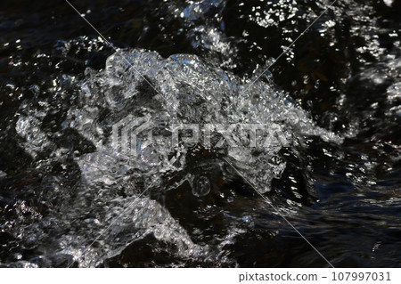 Water scenery that looks like an object Water scenery that looks like an object 107997031