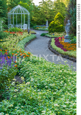 Den公園，生動的秋天花壇<愛知縣安城市> 108001033