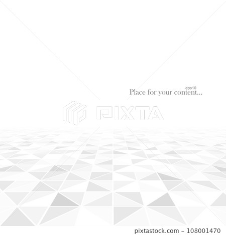 Abstract geometric background with a perspective. Abstract geometric background with a perspective. 108001470