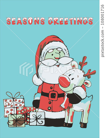 Santa clause character for Christmas designs	 108001716