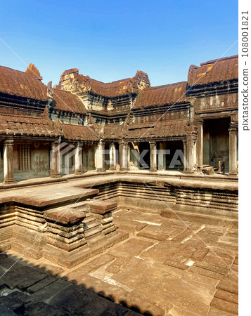 Angkor Wat, a temple complex in honor of the god Vishnu, built in the Angkor region, Siem Reap province in northern Cambodia Angkor Wat, a temple complex in honor of the god Vishnu, built in the Angkor region, Siem Reap province in northern Cambodia 108001821