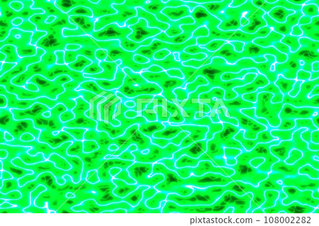 Neon abstract lines design on dark background. Electric Energy 108002282