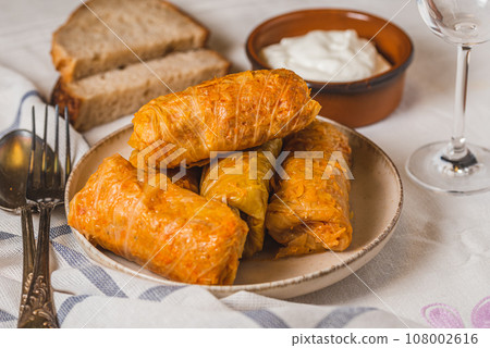 Stuffed Cabbage Rolls 108002616