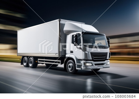 Photo of delivery truck transported concept Photo of delivery truck transported concept 108003684