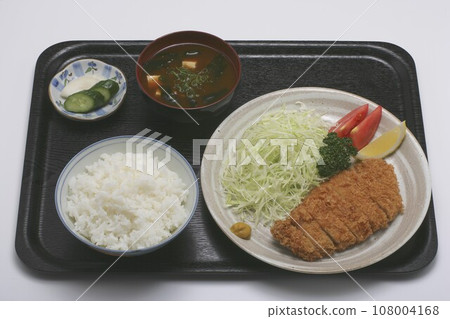 Pork cutlet set meal 108004168