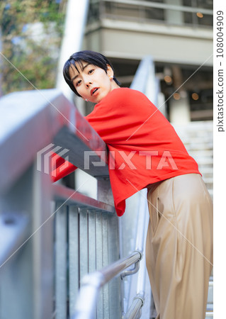 女性時尚人像街拍 108004909