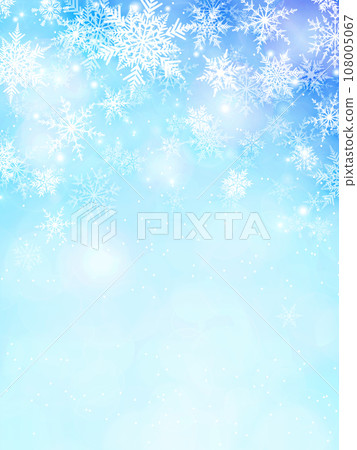 插畫背景與雪花 插畫背景與雪花 108005067