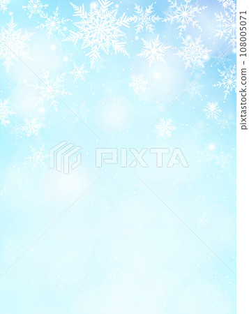Illustration background with snowflakes Illustration background with snowflakes 108005071