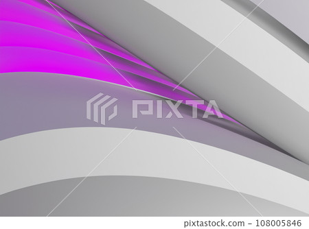 金屬和彩色光 3D 背景 108005846