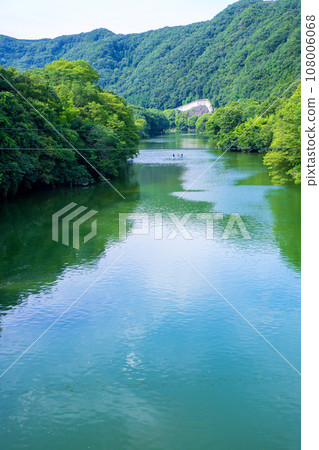 玉禦戶湖、寄居町寄居橋的風景 玉禦戶湖、寄居町寄居橋的風景 108006068