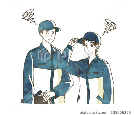 Male and female mechanics in trouble 108006236