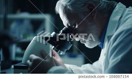 不使用顯微鏡在實驗室進行研究的研究人員、學者和科學家 不使用顯微鏡在實驗室進行研究的研究人員、學者和科學家 108007154