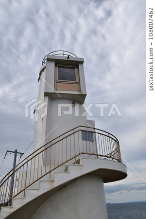 Gamota Misaki Lighthouse on a clear day, Tokushima Gamota Misaki Lighthouse on a clear day, Tokushima 108007462