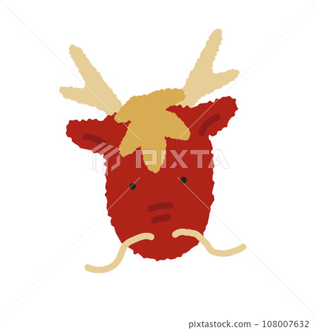 Hand-drawn illustration material for the Year of the Dragon 108007632