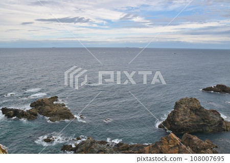 德島縣蒲茂田岬的風景 108007695