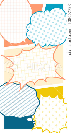 Background material _ cartoon _ colorful Background material _ cartoon _ colorful 108007758