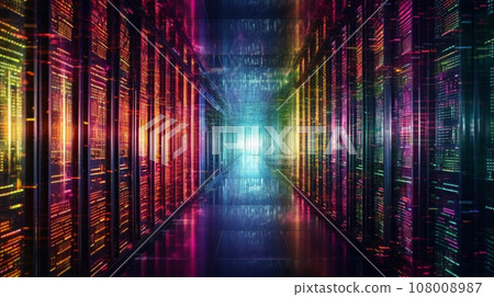 Generative AI, Cyberspace: Capture the digital realm through abstract photography Generative AI, Cyberspace: Capture the digital realm through abstract photography 108008987