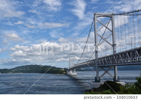 Onaruto Bridge at the time of whirlpool, Tokushima 108010683
