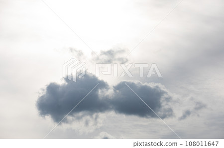 Clouds floating under strong sunlight. 108011647