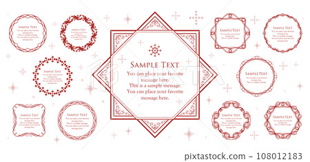 Antique frame inspired by Christmas Antique frame inspired by Christmas 108012183