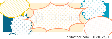 Background material _ cartoon _ colorful 108012401